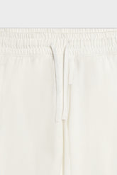 PANTALONI IN FELPA BASIC PANNA